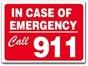 911 sign